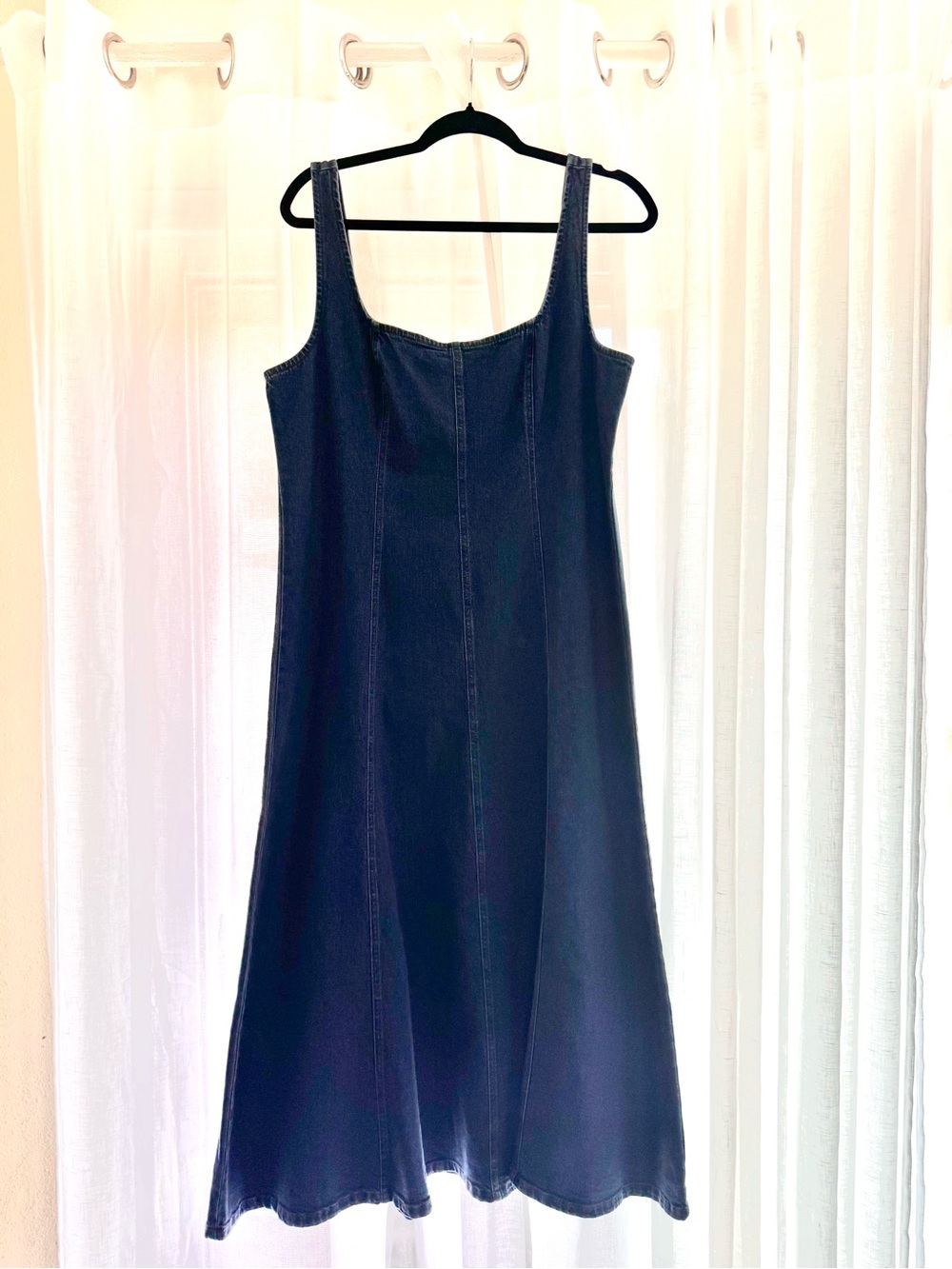 Old Navy Denim Midi Dress  NWOT - L